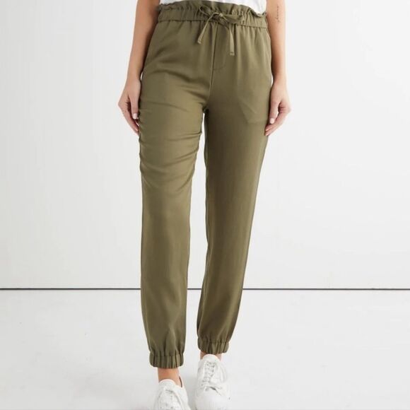 Downeast Basics Huntington Jogger size S, winter moss - Picture 1 of 12